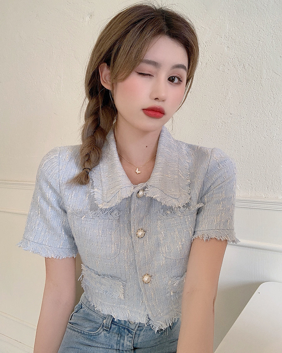 Western style small fragrance skirt suit