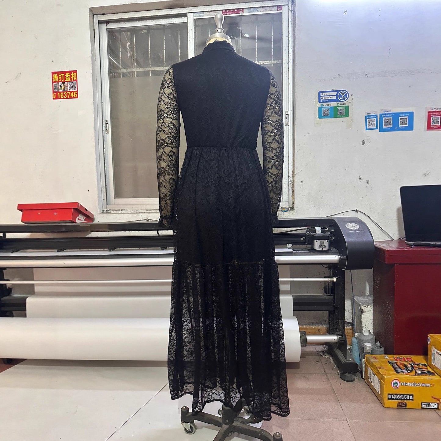 Women's Fashion Casual French Base Dress