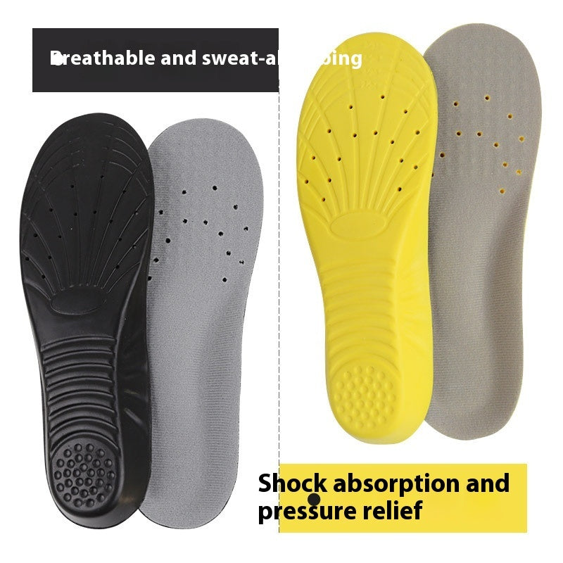 Sports Insole Men And Women Shock Absorption Thickened Slow Rebound Sweat Insole