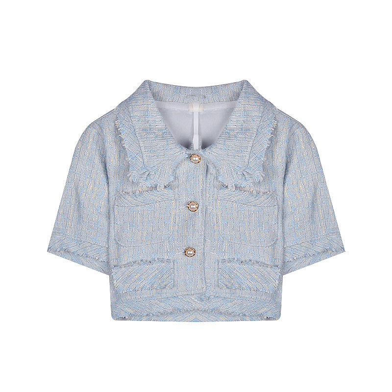 Western style small fragrance skirt suit