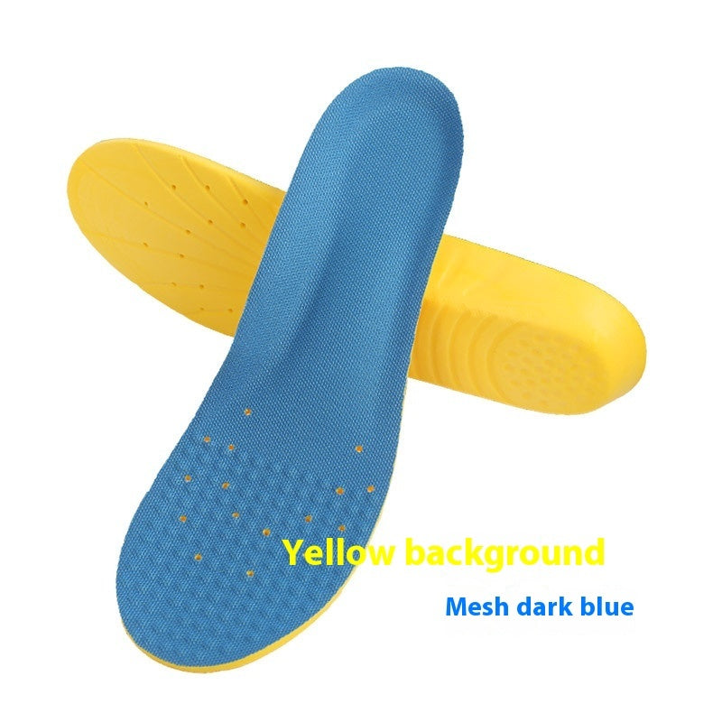 Sports Insole Men And Women Shock Absorption Thickened Slow Rebound Sweat Insole