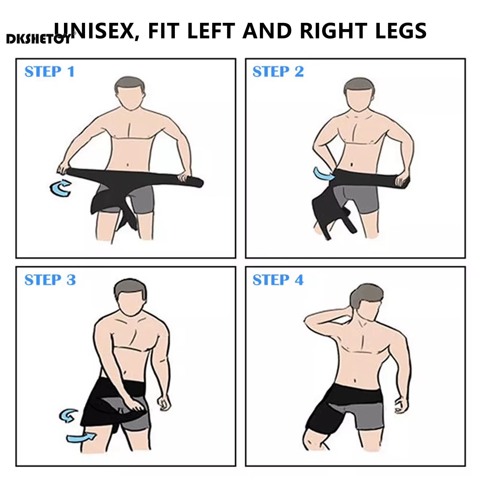 Compression Hip Brace Support Belt Adjustable Pulled Groin Muscle Braces Wrap Hip Joints Arthritis Protector Belt Legwarmers