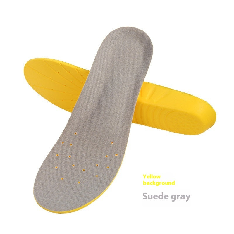 Sports Insole Men And Women Shock Absorption Thickened Slow Rebound Sweat Insole
